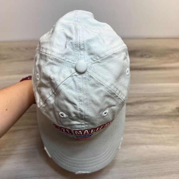 Vintage Original Dubble Bubble Size Matters Distressed Style Americas Hat Cap - Picture 5 of 9